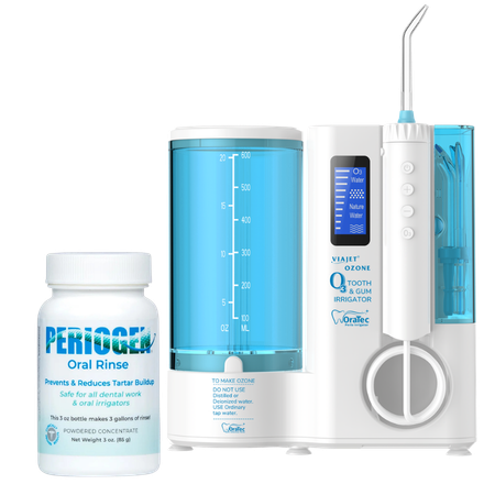 How to use Periogen with an oral irrigator